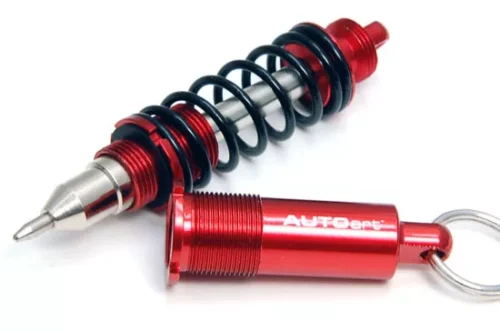 ALUMINIUM SUSPENSION PEN (RED / SHORT) - 40182