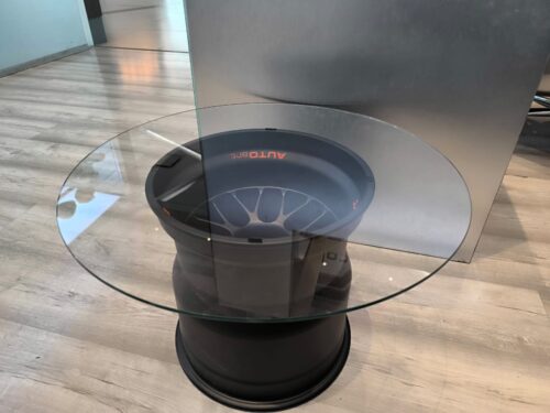 1:1 Mesa Rin Formula 1 negra diámetro de la mesa 60cm