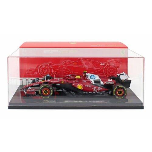 1:18 Ferrari SF-25 con capelo #44 Lewis Hamilton F1 2025 Bburago