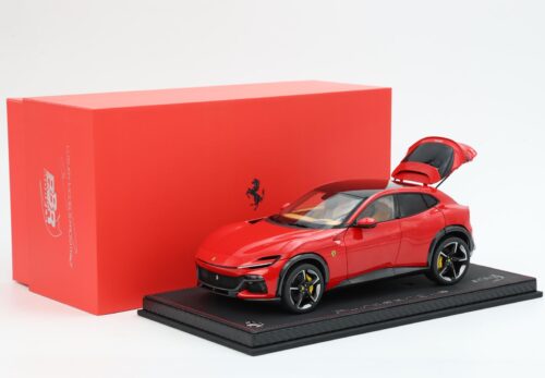 1:18 Ferrari Purosangue diecast tetto panoramico Rosso Corsa - Luxury pack limited 340 pcs