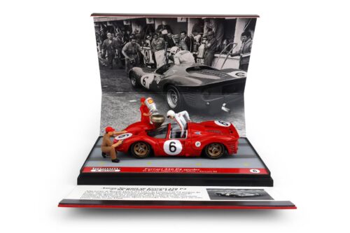 1:43 FERRARI 330 P4 SPYDER 6H BRANDS HATCH #6 1967 AMON/STEWART