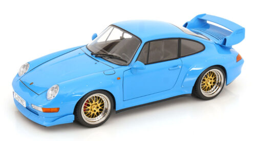 1:12 Porsche 911 (993) GT2 BBS rims 1996 lightblue