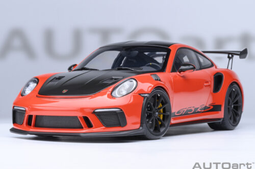 1:18 PORSCHE 911 (991.2) GT3 RS WEISSACH PACKAGE ( LAVA ORANGE )