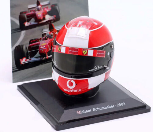 1:5 casco Ferrari Michael Schumacher campeon del mundo 2002