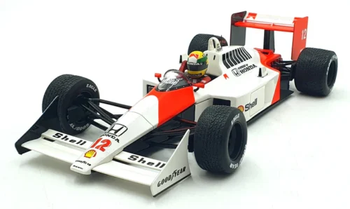 1:18 McLaren MP4/4 Ganador British GP F1 campeon del mundo 1988 Ayrton Senna