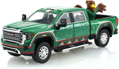 1:64 GMC Sierra 3500 HD Mundial 2026 Mexico con Figura de Aguila