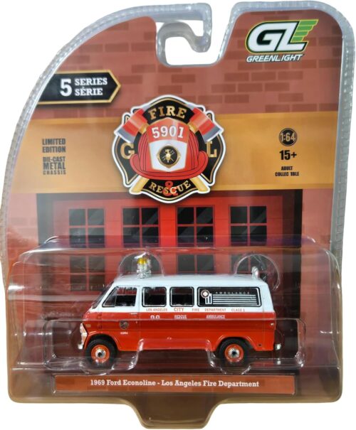 1:64 1969 FORD ECONOLINE LOS ANGELES FIRE DEPARTMENT