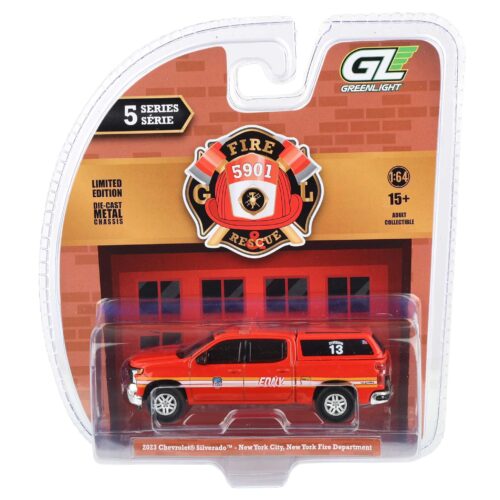 1:64 2023 Chevrolet Silverado New York City Fire Department