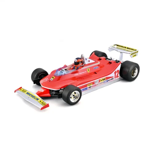 1:18 Ferrari 312 T4 1979 Ganador GP italia Campeon del mundo J. Scheckter