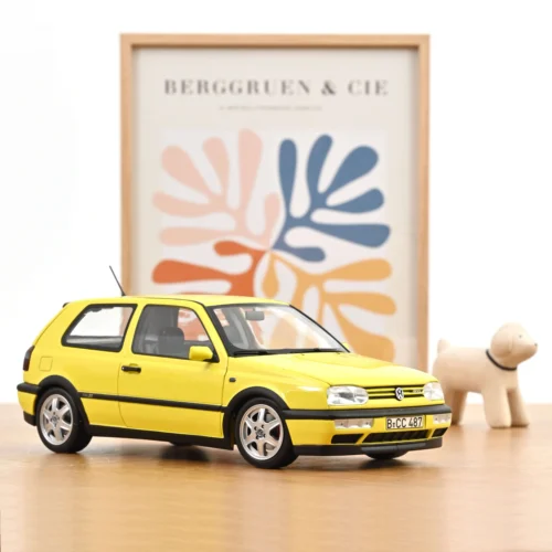 1:18 Vvolkswagen Golf GTI Color Concept 1994 Yellow 1:18