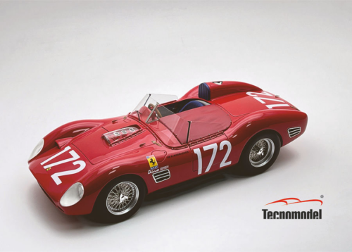 1:18 Ferrari Dino 196 S Targa Florio 1960 #172 7° Place - Ricardo Rodriguez - Pedro Rodriguez