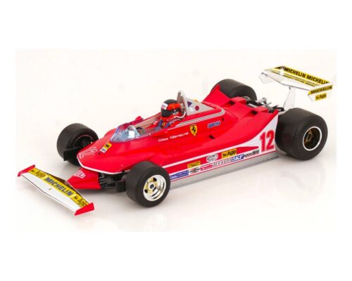 1:18 Ferrari 312 T4 F1 Gilles Villeneuve Winner South Africa Gp 1979