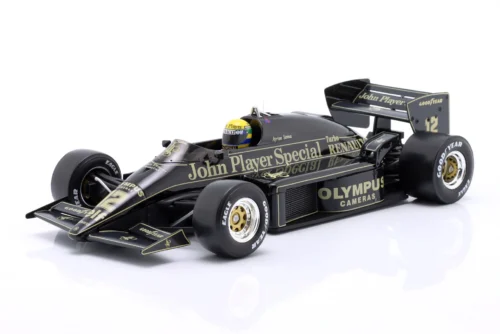 1:18 Lotus 97T #12 Monaco GP fórmula 1 1985 Ayrton Senna