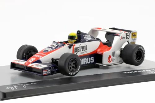 1:43 Toleman TG183B #19 Brasil GP Formula 1 1984 Ayrton Senna