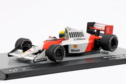 1:43 McLaren MP4/5B #27 British GP Formula 1 Campeon del Mundo 1990 Ayrton Senna
