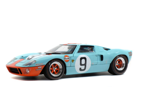 1:18 Ford Gt 40 Mk1 #9 Ganador Le Mans 1968 Pedro Rodriguez / L.Bianchi Solido