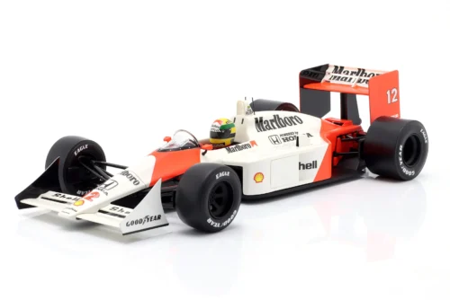 1:18 McLaren MP4/4 #12 fórmula 1 Ganador Japón GP Campeón del mundo 1988 Ayrton Senna