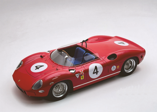 1:18 Ferrari 330P GP Canada Mosport 1964 #4 NART WINNER Pedro Rodriguez
